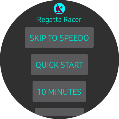 Main Menu - Regatta Racer Android